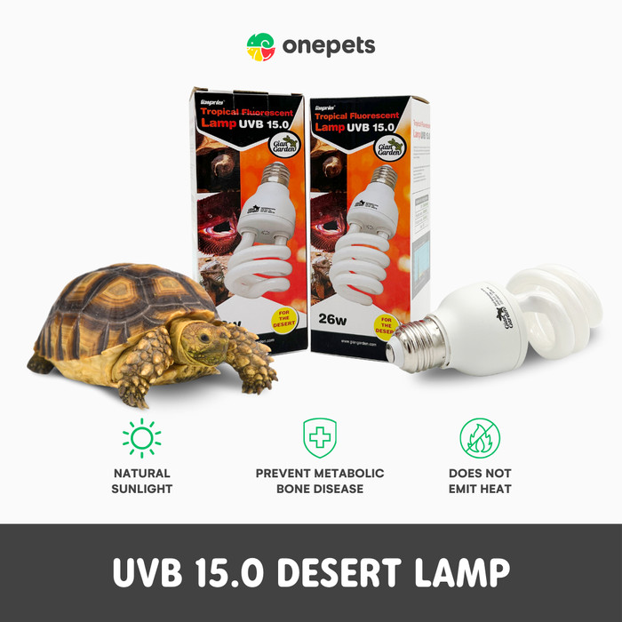 Lampu UVB Reptil 15.0 Intense Desert Fluorescent Lamp