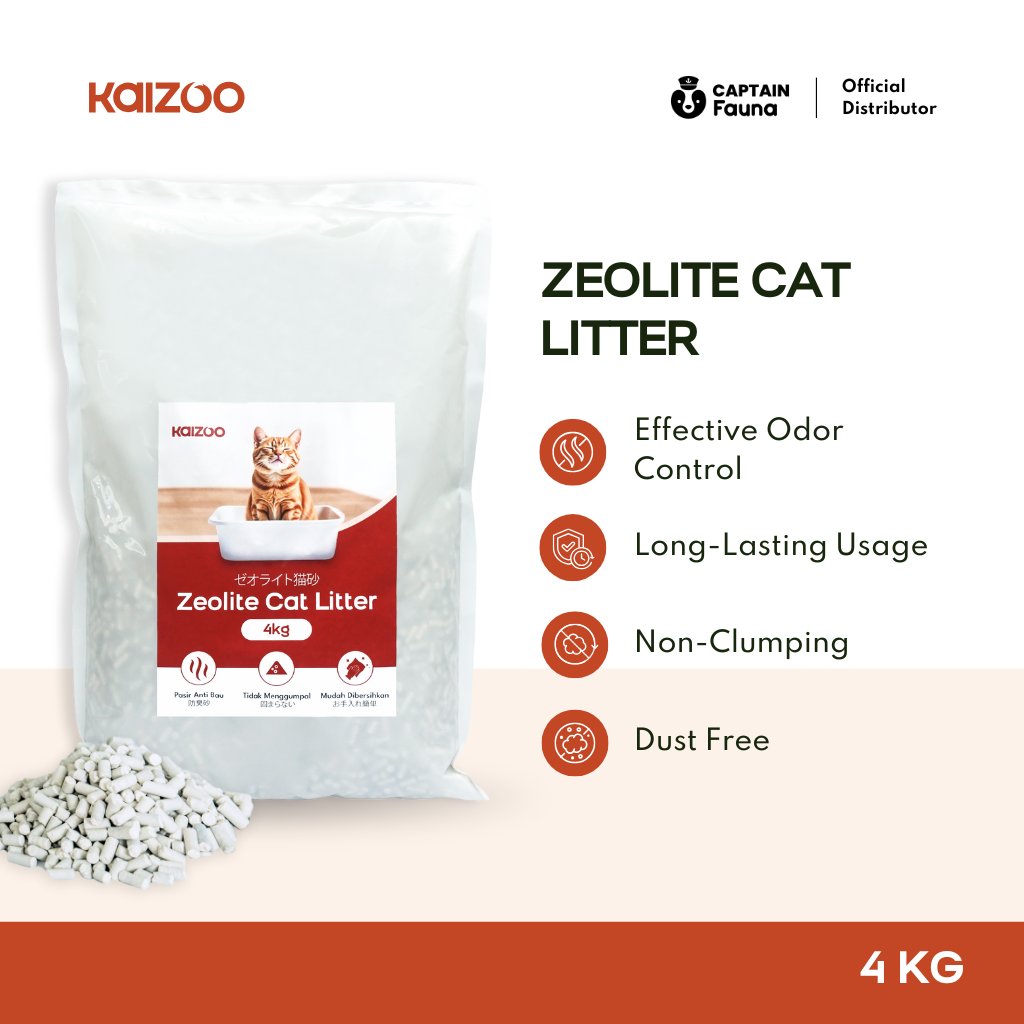 Premium Zeolit Cat Litter 4 kg 2