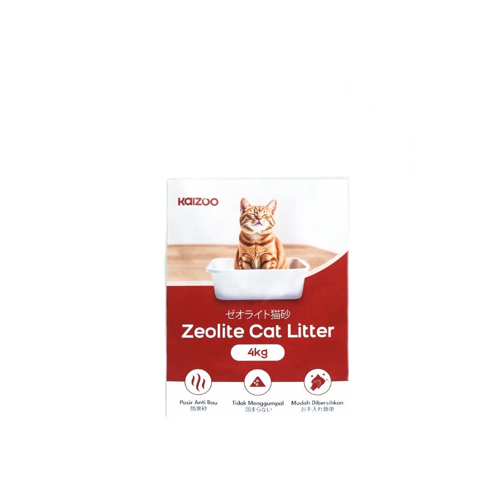 Premium Zeolit Cat Litter 4 kg
