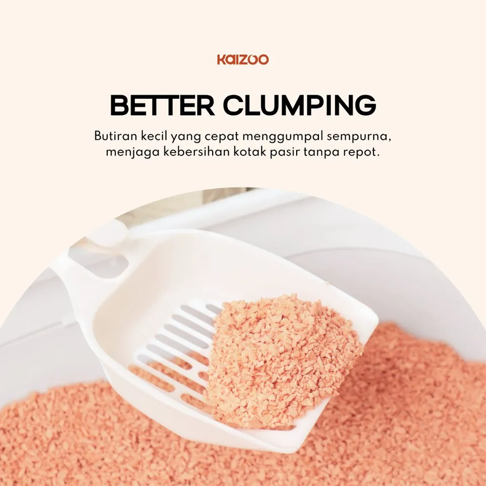 Crushed Tofu Cat Litter 7L - Bubblegum