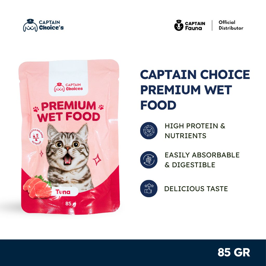 Cat Premium Wet Food 85g - Salmon 2