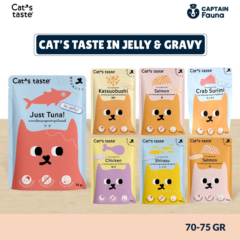 Cat Wet Food Pouch Gravy 70g - Tuna 2