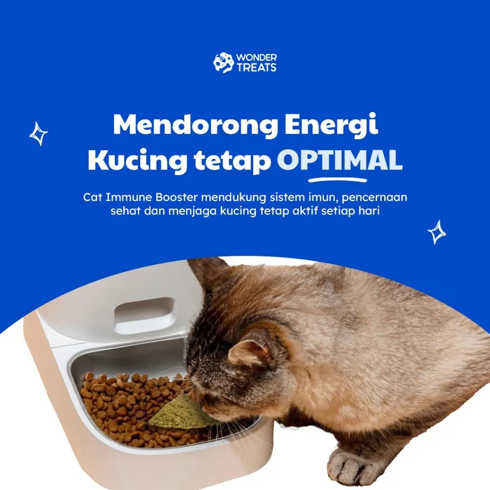Makanan Kucing Cat Immune Booster Sprinkle Bits