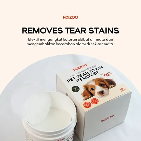 Pet Tear Stain Remover 120 pcs 5