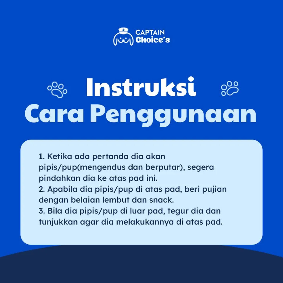 Training Pee Pad – Alas Kandang & Toilet Hewan