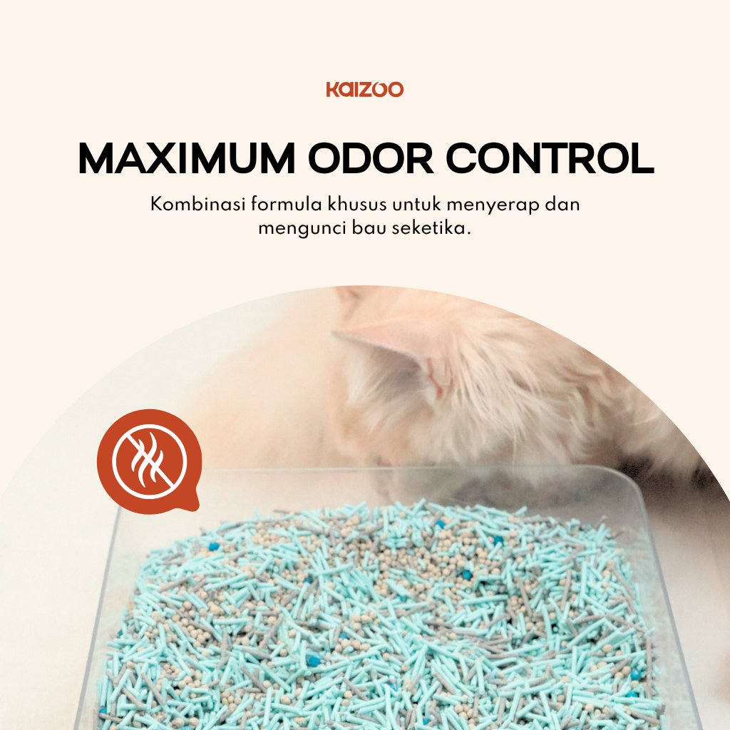3 in 1 Carbon Tofu Cat Litter 7L - Lavender 4
