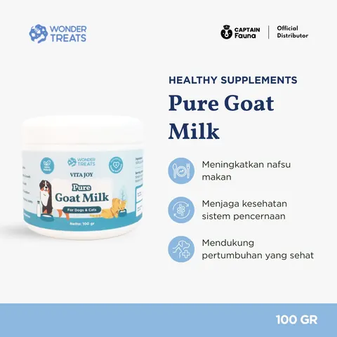 Vitajoy Goat Milk Powder Dog Cat Food Topper 5