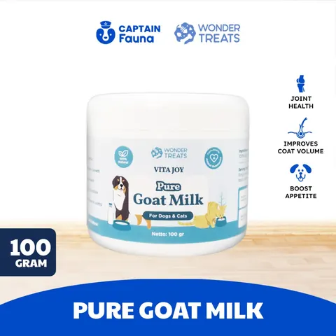 Vitajoy Goat Milk Powder Dog Cat Food Topper 10