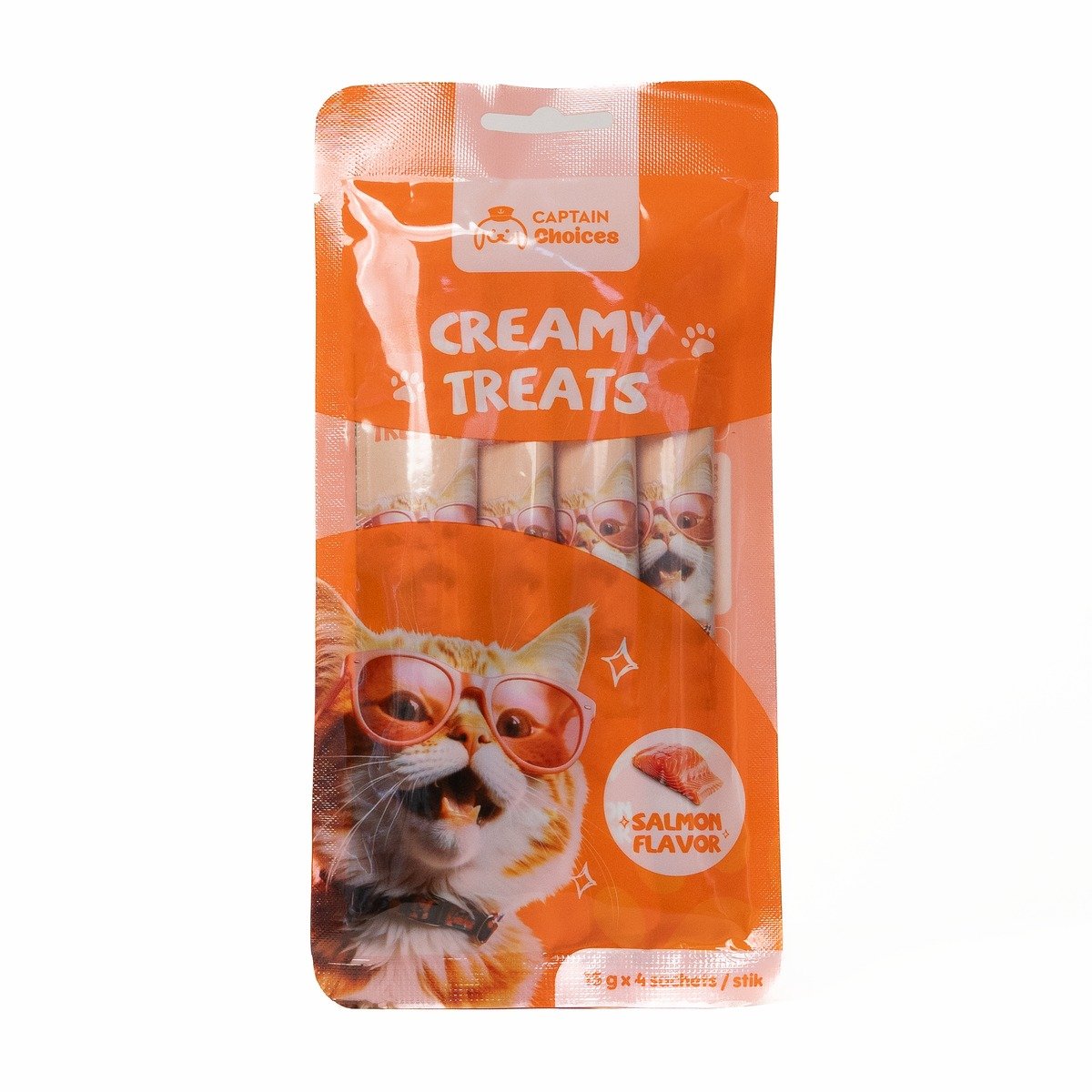 Creamy Treats 15g x 4s - Salmon 2