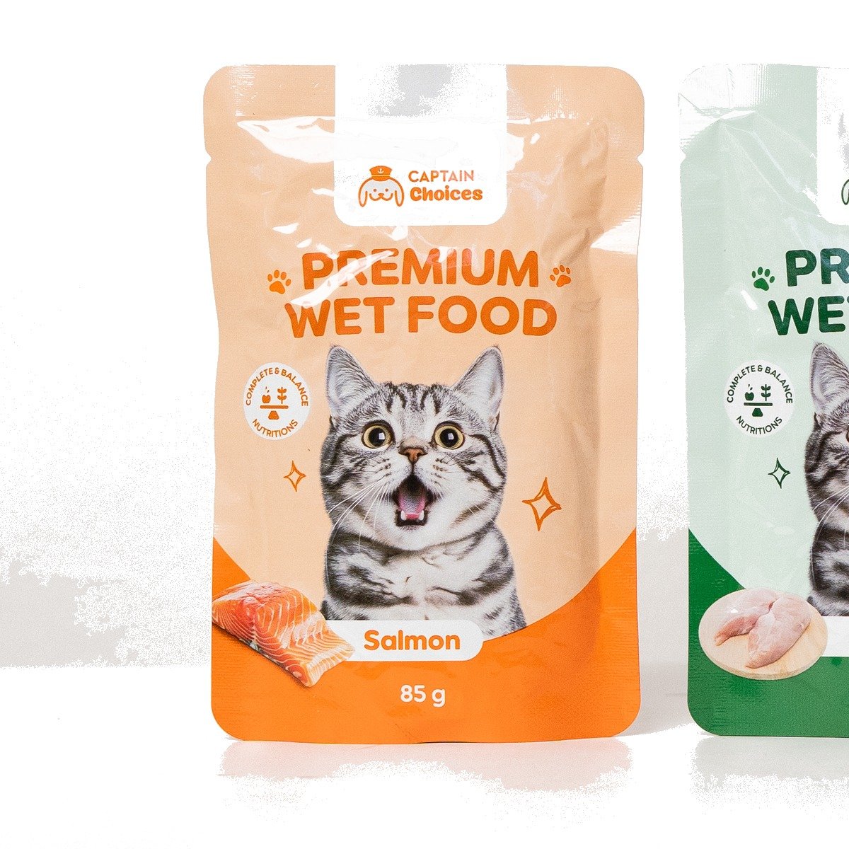 Cat Premium Wet Food 85g - Salmon 5
