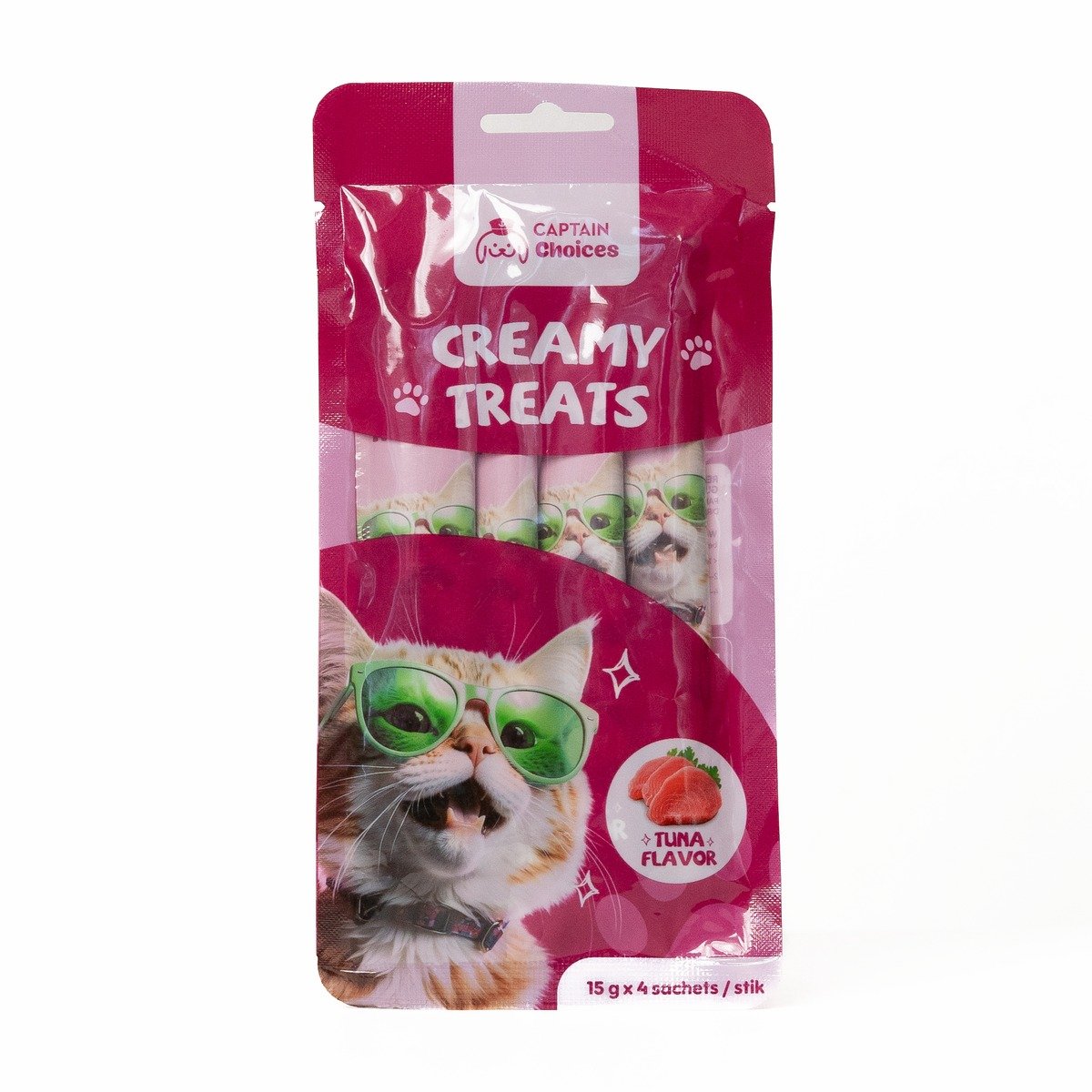 Creamy Treats 15g x 4s - Tuna