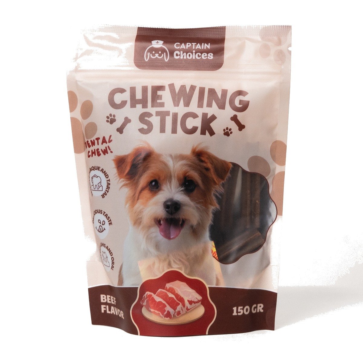 Dental Chewing Stick 150g - Beef