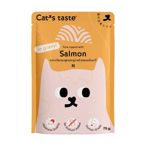 Cat Wet Food Pouch Gravy 70g - Salmon