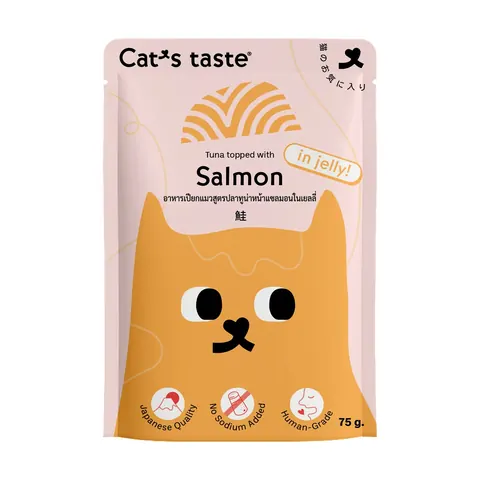 Cat Wet Food Pouch Jelly 70g - Salmon