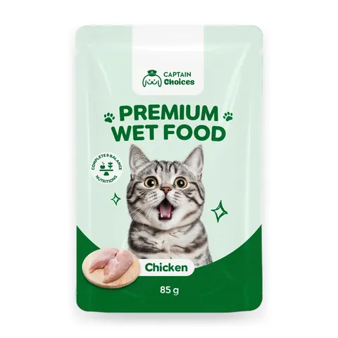 Cat Premium Wet Food 85g - Chicken