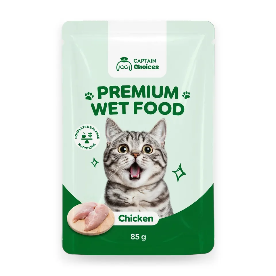 Cat Premium Wet Food 85g - Chicken