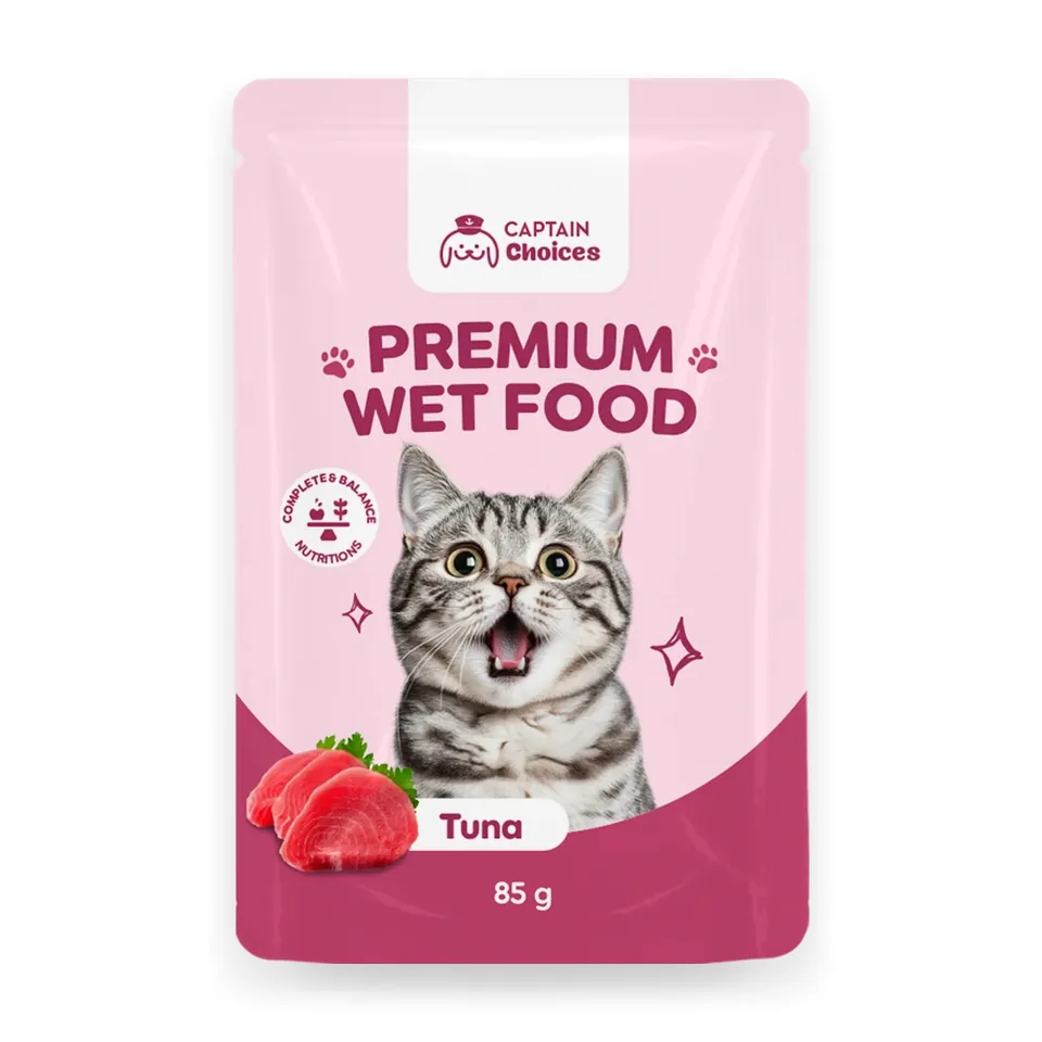Cat Premium Wet Food 85g - Tuna
