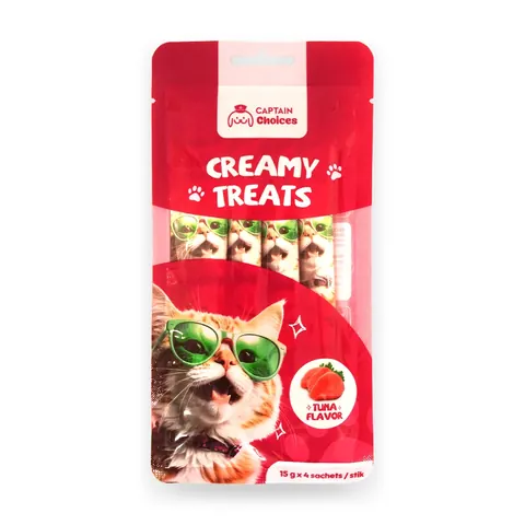 Creamy Treats 15g x 4s - Tuna
