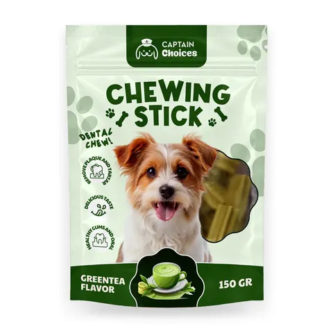 Dental Chewing Stick 150g - Green Tea