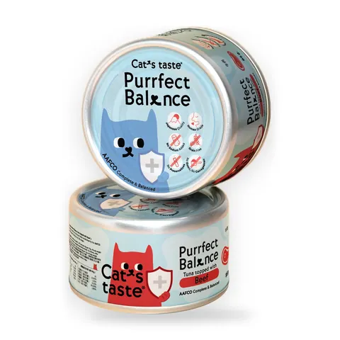 Purrfect Balance Complete & Balanced Wet Food 85g - Beef