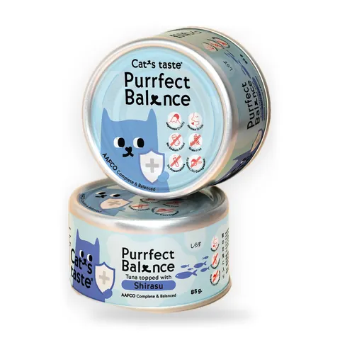 Purrfect Balance Complete & Balanced Wet Food 85g - Shirasu