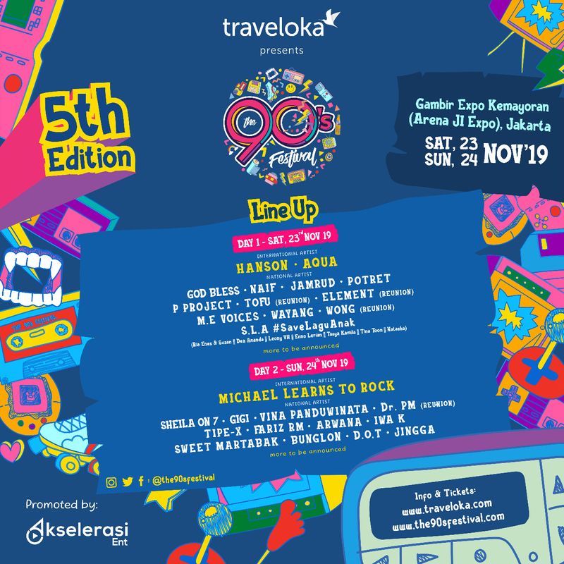 2nd line up 90s