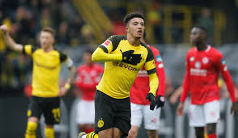 jadon sancho - dortmund vs mainz