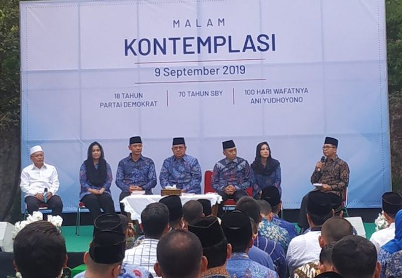 SBY-tahlilan-100-Hari-di-Cikeas