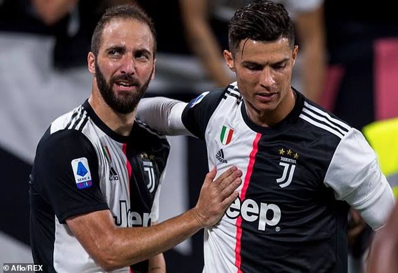 higuain- ronaldo (dailymail co uk)