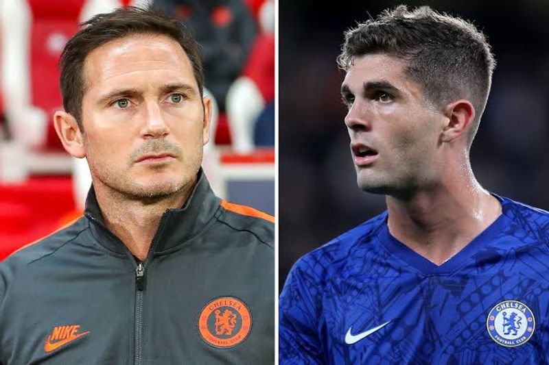 frank lampard - Christian Pulisic (thesun co uk)