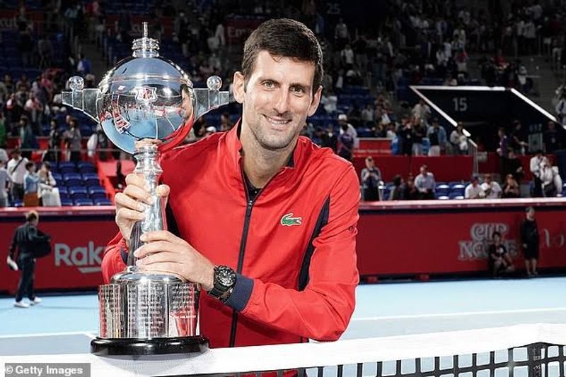 novak djokovic - japan open (dailymail com)