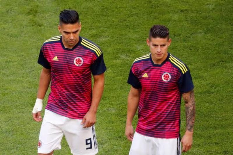 James Rodriguez dan Falcao (strait time)