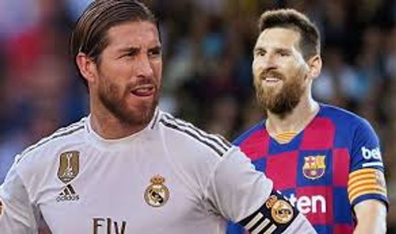 Ramos vs Messi (express co uk)