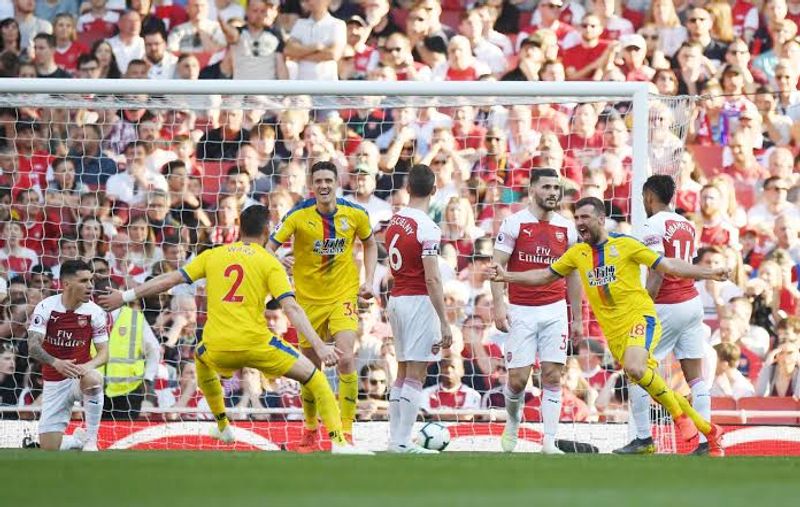 Arsenal vs crystal palace (standard co uk)