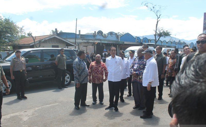 presiden di wamena-papua