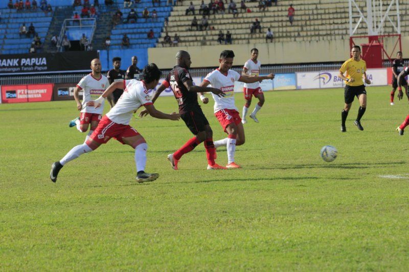 badak lampung vs persipura (antaranews com)