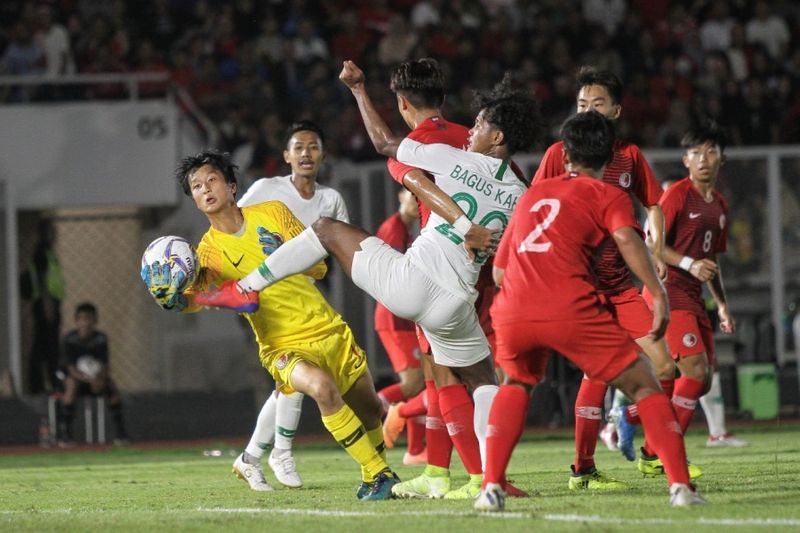 Timnas Indonesia U19 vs Hong Kong (pssi org)