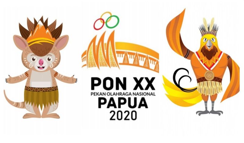 maskot PON Papua (topikpapua com)