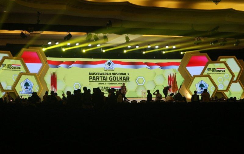 munas golkar-gladi bersih