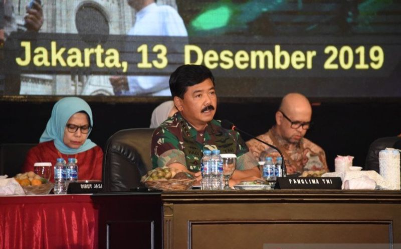 Panglima TNI Marsekal Hadi P