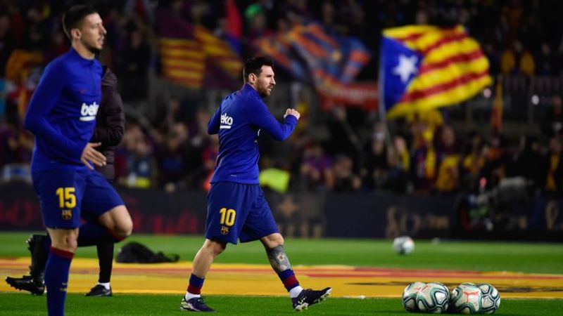 lionel messi berlatih (skysports com)