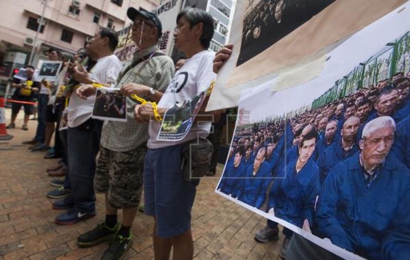 demo hongkong uighur