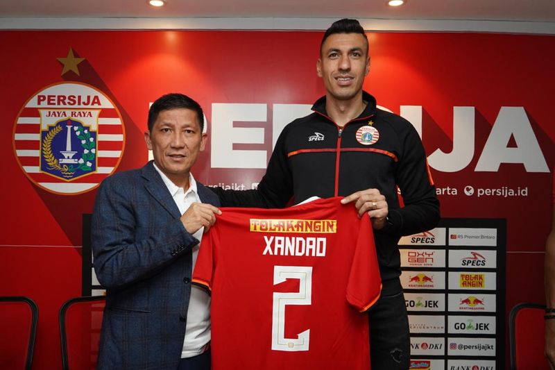 xandao saat gabung persija (persija id)