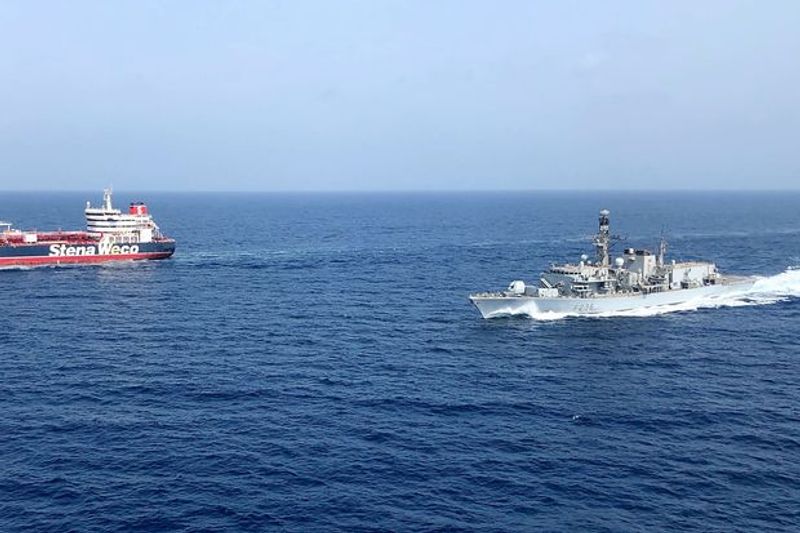 kapal inggris di hormuz