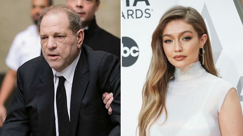 Gigi Hadid dan Harvey (variety com)