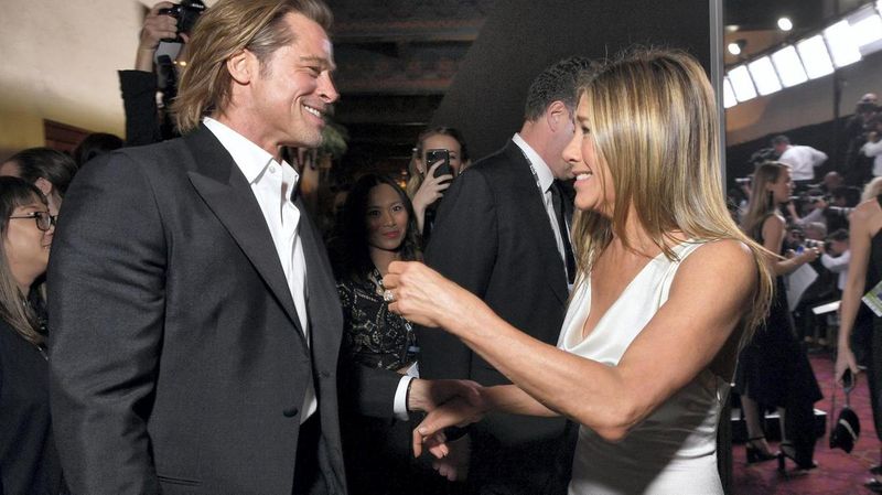 brad pitt - jennifer aniston (thenational ae)
