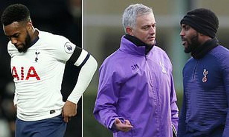 jose mourinho - danny rose (dailymail co uk)