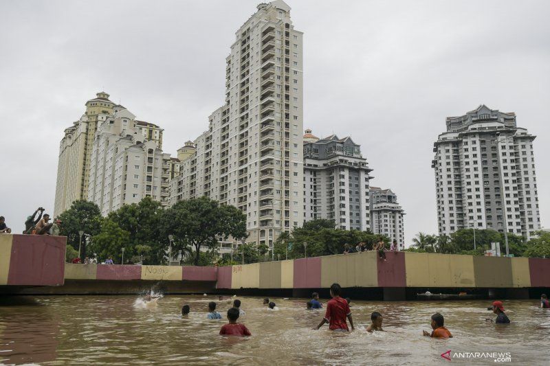 Banjir-Underpass-Kemayoran