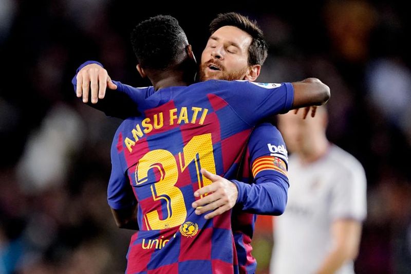 ansu fati dan messi (forbes com)