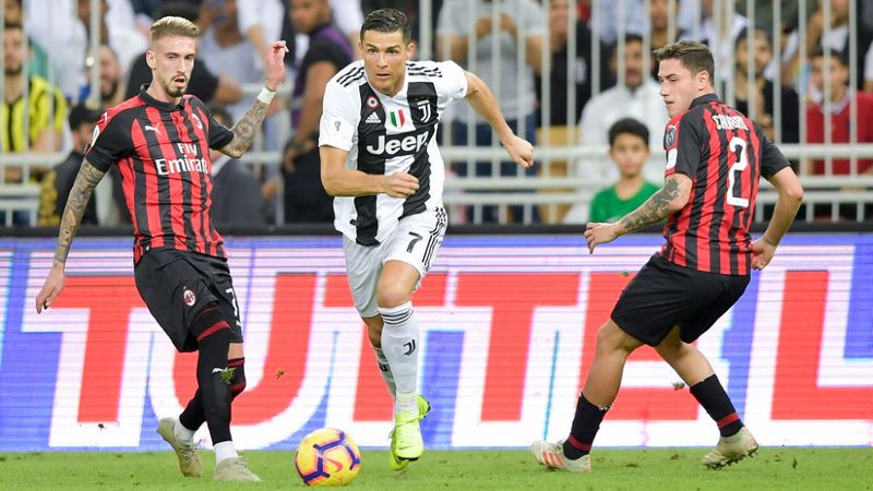 Milan vs juventus (techradar com)